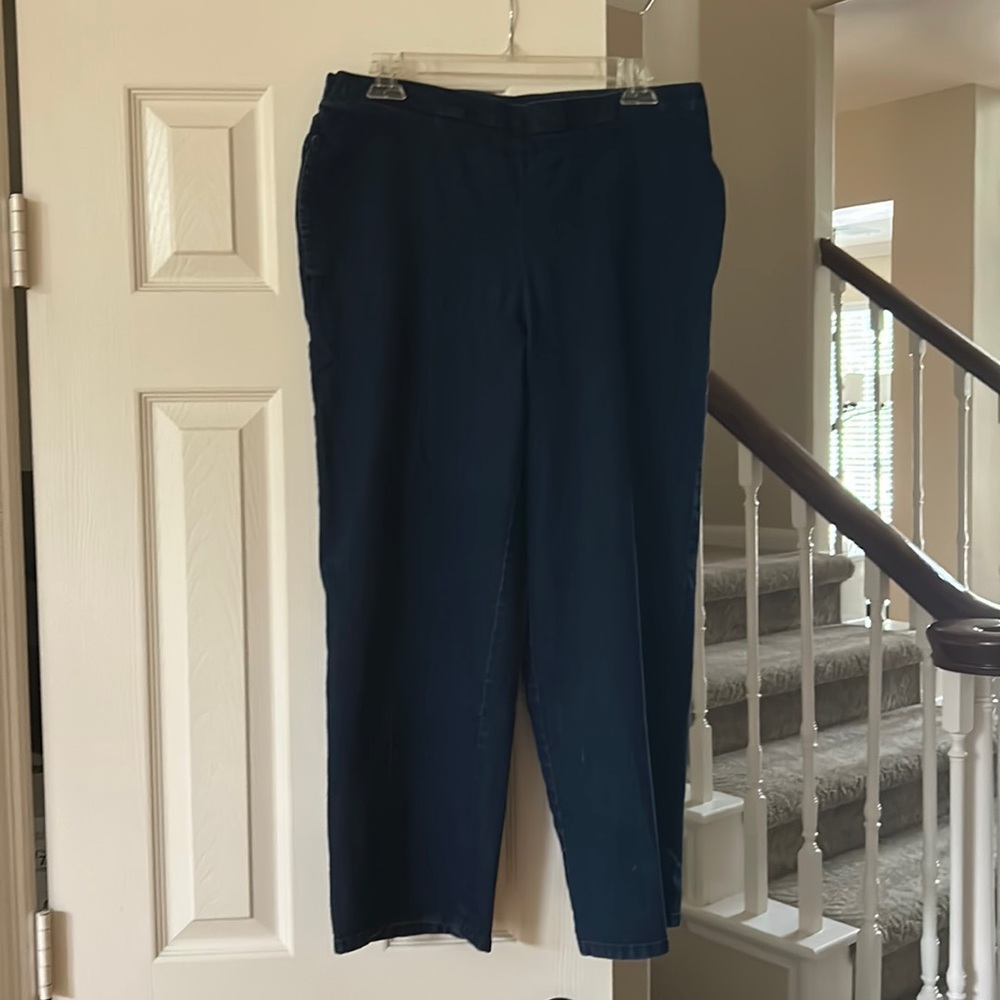 Alfred Dunner Jeans 14P. Elastic waist
